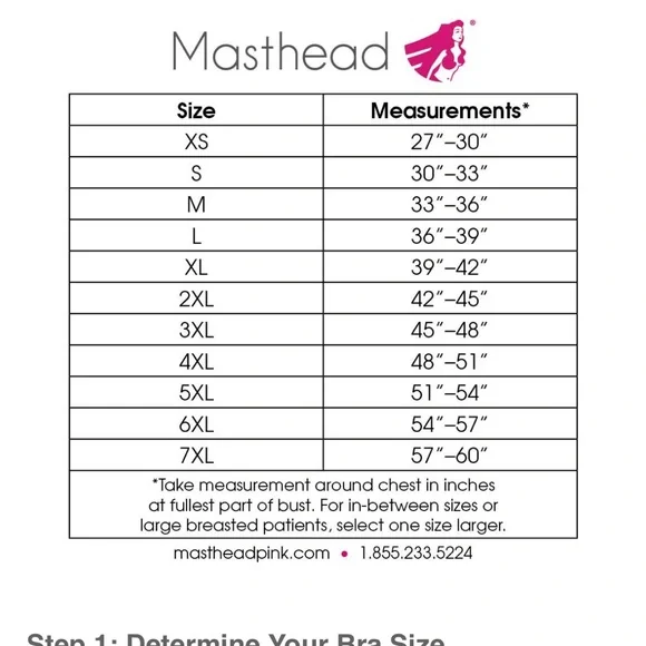 Masthead | Intimates & Sleepwear | Masthead Elizabeth Pink Surgical Bra Adjustable Velcro Soft Fabric Womens 6149fa4a1460bb5ce4e61ff6